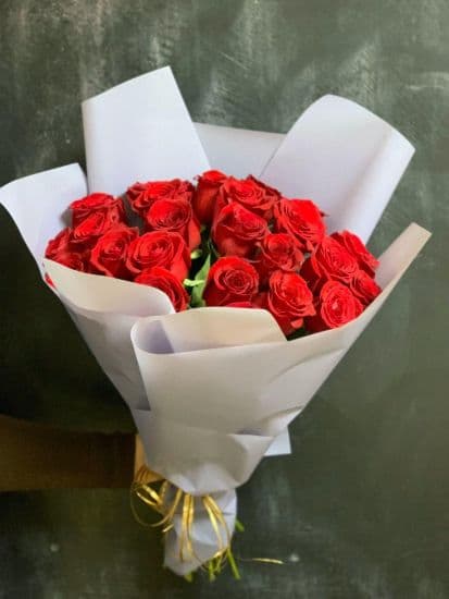 букет из 25 красных роз