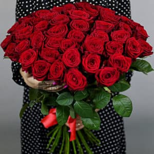 Заказ цветов круглосуточно с доставкой 101 голландская роза