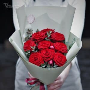 Букет-комплимент: красные розы