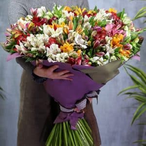 Альстромерия москва купить михнево цветы доставка