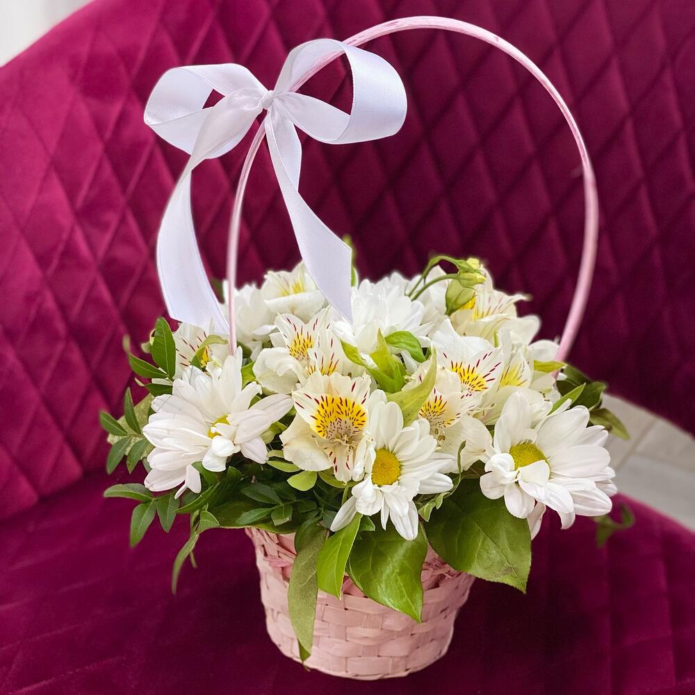 Цветы В Корзине Нижний Новгород Купить
