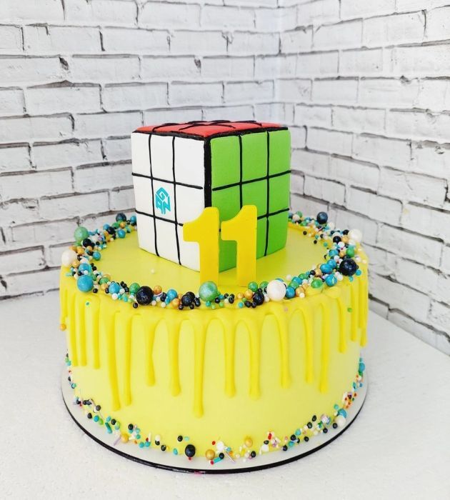 Детский торт Кубик Рубика - Доставкой цветов в Москве! 123418 товаров! Цены  от 487 руб. Цветы Тут