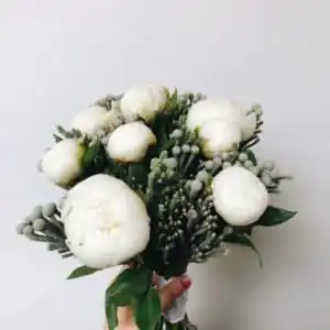Букет пионов
