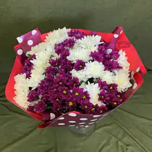 букет из хризантем